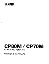 Yamaha CP80M Инструкция по применению