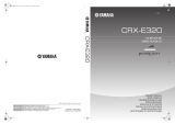 Yamaha CRX-E320 Инструкция по применению