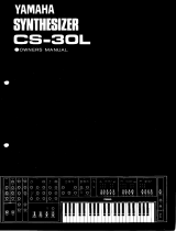 Yamaha CS-30L Инструкция по применению