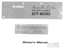 Yamaha CT-600 Инструкция по применению