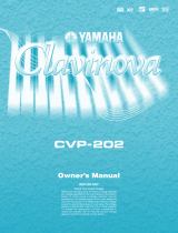 Yamaha Clavinova CVP-202 Инструкция по применению