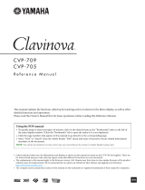 Yamaha Clavinova CVP-705 Инструкция по применению