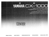 Yamaha CX-1000 Инструкция по применению