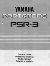 Yamaha PSR-3 Инструкция по применению