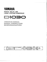 Yamaha D1030 Инструкция по применению