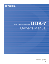 Yamaha DDK-7 Руководство пользователя