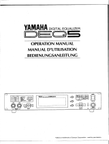 Yamaha DEQ5 Инструкция по применению