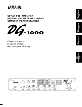 Yamaha DG-1000 Руководство пользователя