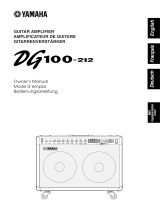 Yamaha DG100 Руководство пользователя