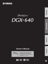 Yamaha Portable Grand DGX-640 Инструкция по применению