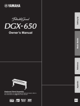 Yamaha DGX-640 Инструкция по применению