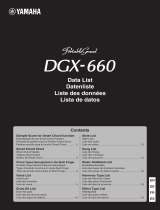 Yamaha DGX-660 Техническая спецификация