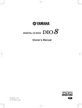 Yamaha DIO8 Руководство пользователя