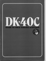 Yamaha DK-40C Инструкция по применению