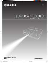 Yamaha DPX-1000 Руководство пользователя