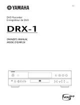 Yamaha DRX1 Руководство пользователя