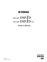 Yamaha DSP1D Инструкция по применению