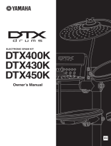 Yamaha DTX430K Инструкция по применению