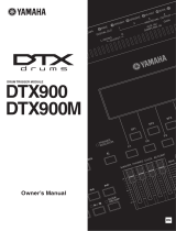 Yamaha DTX900M Инструкция по применению