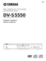 Yamaha DV-S5550 Инструкция по применению