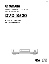 Yamaha DVD-S520 Руководство пользователя