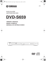 Yamaha DVD-S659 Руководство пользователя