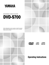 Yamaha DVD-S700 Руководство пользователя
