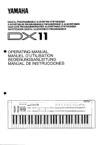Yamaha DX11 Инструкция по применению
