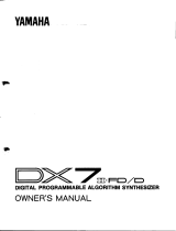Yamaha DX7II Инструкция по применению