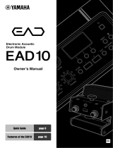 Yamaha EAD10 Drum Module Руководство пользователя
