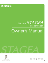 Yamaha Electone Stagea 01X Инструкция по применению