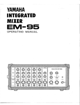 Yamaha EM-95 Инструкция по применению