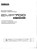 Yamaha EMP700 Инструкция по применению