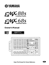 Yamaha EMX88S EMX68S Руководство пользователя