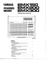 Yamaha EMX150 Инструкция по применению