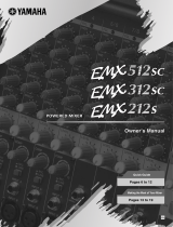 Yamaha EMX 512 Инструкция по применению