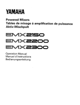Yamaha EMX2200 Инструкция по применению