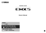 Yamaha EMX5 Инструкция по применению