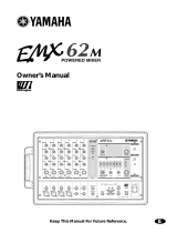 Yamaha EMX62M Инструкция по применению