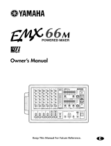 Yamaha EMX66M Инструкция по применению