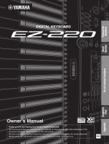 Yamaha EZ220 Lighted 61 Key Portable Keyboard Инструкция по применению