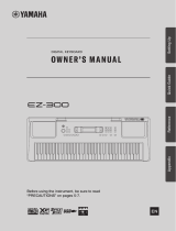 Yamaha EZ300 61 Full-Size Lighted Touch Sensitive Keyboard Инструкция по применению