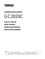 Yamaha GC2020C Инструкция по применению