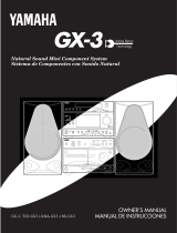 Yamaha GX-3 Руководство пользователя