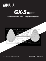 Yamaha GX-5 Инструкция по применению