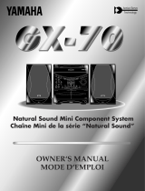 Yamaha GX70 Руководство пользователя