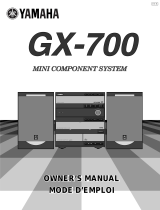 Yamaha GX-700 Руководство пользователя