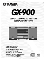 Yamaha GX-900RDS Инструкция по применению