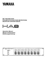 Yamaha HA8 Инструкция по применению