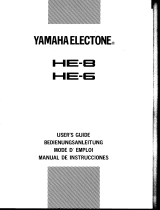 Yamaha HE-6 Инструкция по применению